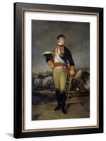 Portrait of Ferdinand VII by Francisco De Goya-null-Framed Giclee Print