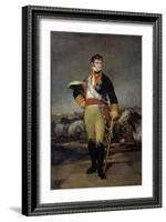 Portrait of Ferdinand VII by Francisco De Goya-null-Framed Giclee Print