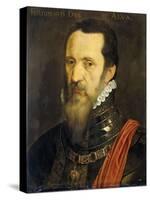 Portrait of Fernando Alvarez De Toledo, Duke of Alba-Willem Key-Stretched Canvas