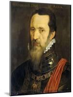 Portrait of Fernando Alvarez De Toledo, Duke of Alba-Willem Key-Mounted Art Print