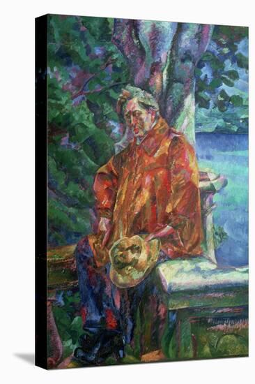 Portrait of Ferruccio Busoni 1916-Umberto Boccioni-Stretched Canvas