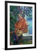 Portrait of Ferruccio Busoni 1916-Umberto Boccioni-Framed Giclee Print