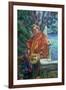 Portrait of Ferruccio Busoni 1916-Umberto Boccioni-Framed Giclee Print