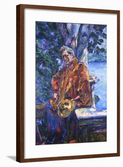 Portrait of Ferruccio Busoni, 1916-Umberto Boccioni-Framed Giclee Print