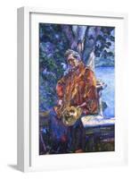 Portrait of Ferruccio Busoni, 1916-Umberto Boccioni-Framed Giclee Print