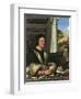 Portrait of Ferry Carondelet (1473-152), with His Secretary-Sebastiano del Piombo-Framed Giclee Print