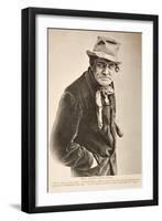 Portrait of Fictional Character Bill Skyes-null-Framed Giclee Print