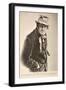 Portrait of Fictional Character Bill Skyes-null-Framed Giclee Print