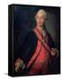 Portrait of Field Marshal Generalissimo, Count Aleksandr Vasilievich Suvorov-Dmitri Grigor'evich Levitsky-Framed Stretched Canvas