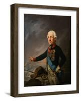Portrait of Field Marshal Generalissimo Prince Alexander Suvorov, 1799-Josef Kreuzinger-Framed Giclee Print