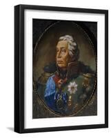 Portrait of Field Marshal Prince Mikhail Kutuzov (1745-181)-null-Framed Giclee Print