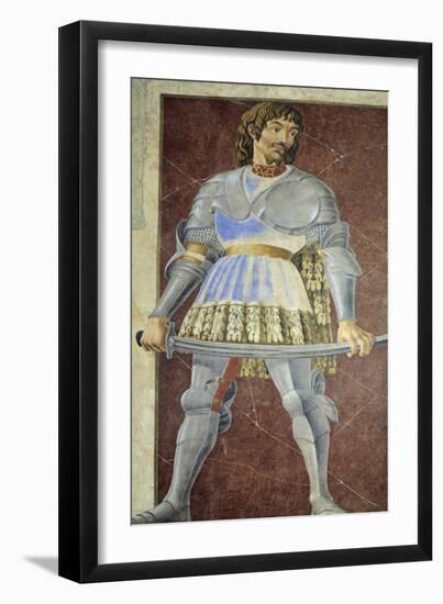 Portrait of Filippo De Scolari, Circa 1451-Andrea Del Castagno-Framed Giclee Print
