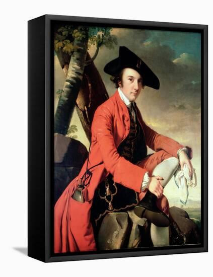 Portrait of Fleetwood Hesketh (1738-69) 1769-Joseph Wright of Derby-Framed Stretched Canvas