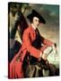 Portrait of Fleetwood Hesketh (1738-69) 1769-Joseph Wright of Derby-Stretched Canvas