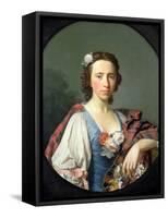 Portrait of Flora Macdonald, 18th Century-Allan Ramsay-Framed Stretched Canvas