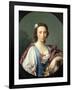 Portrait of Flora Macdonald, 18th Century-Allan Ramsay-Framed Giclee Print