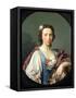 Portrait of Flora Macdonald, 18th Century-Allan Ramsay-Framed Stretched Canvas