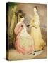 Portrait of Florence Nightingale-William White-Stretched Canvas