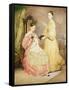 Portrait of Florence Nightingale-William White-Framed Stretched Canvas