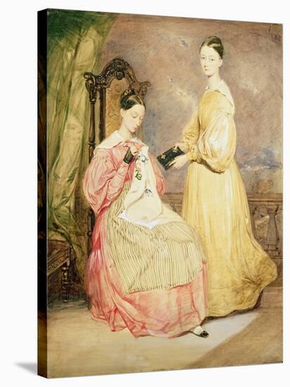 Portrait of Florence Nightingale-William White-Stretched Canvas