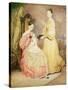 Portrait of Florence Nightingale-William White-Stretched Canvas