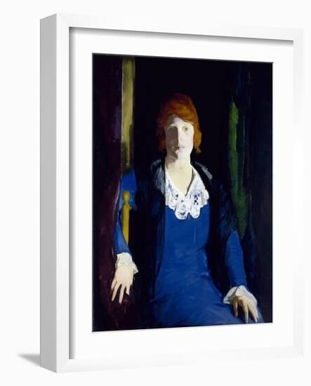 Portrait of Florence Pierce, 1914-George Bellows-Framed Giclee Print