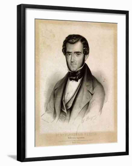 Portrait of Florencio Varela-null-Framed Giclee Print