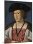 Portrait of Floris Van Egmond, Count of Buren En Leerdam-Jan Gossaert-Mounted Art Print