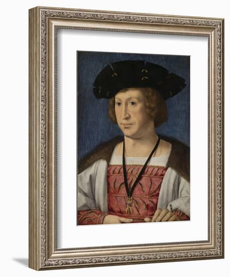 Portrait of Floris Van Egmond, Count of Buren En Leerdam-Jan Gossaert-Framed Art Print