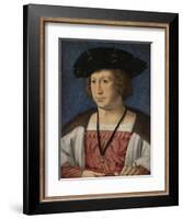 Portrait of Floris Van Egmond, Count of Buren En Leerdam-Jan Gossaert-Framed Art Print