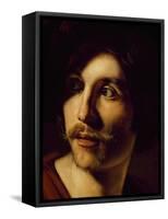 Portrait of Flutist-Nicolas Tournier-Framed Stretched Canvas