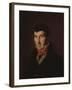 Portrait of Fougerat (Oil on Canvas)-Ferdinand Victor Eugene Delacroix-Framed Giclee Print