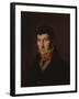 Portrait of Fougerat (Oil on Canvas)-Ferdinand Victor Eugene Delacroix-Framed Giclee Print