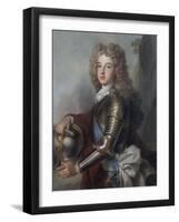 Portrait of France Philip, Duke of Anjou (1683-1746)-Joseph Vivien-Framed Giclee Print