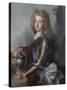 Portrait of France Philip, Duke of Anjou (1683-1746)-Joseph Vivien-Stretched Canvas