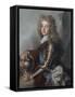 Portrait of France Philip, Duke of Anjou (1683-1746)-Joseph Vivien-Framed Stretched Canvas