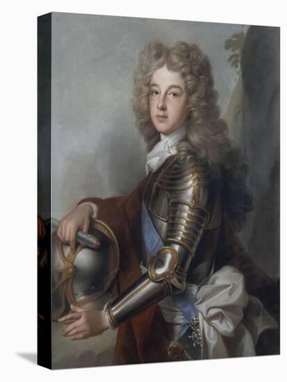 Portrait of France Philip, Duke of Anjou (1683-1746)-Joseph Vivien-Stretched Canvas