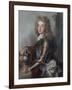 Portrait of France Philip, Duke of Anjou (1683-1746)-Joseph Vivien-Framed Giclee Print