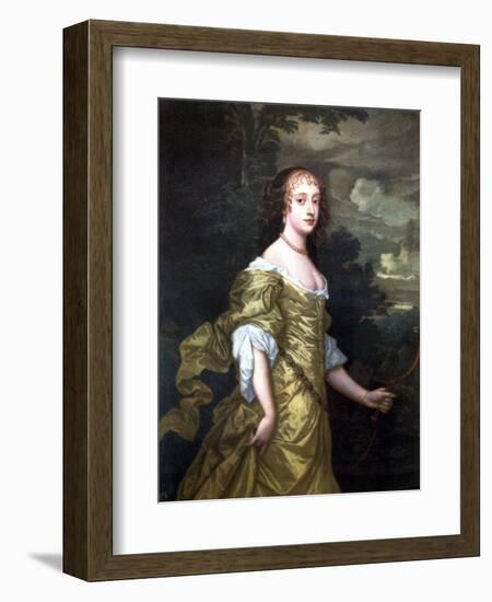 Portrait of Frances, Duchess of Richmond, C1662-1665-Peter Lely-Framed Giclee Print