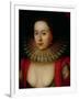 Portrait of Frances Howard (1590-1632) Countess of Somerset, circa 1615-William Larkin-Framed Giclee Print