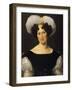 Portrait of Frances Majnoni D'Intignano Dell'Acquafredda-Francesco Hayez-Framed Giclee Print