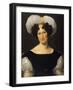 Portrait of Frances Majnoni D'Intignano Dell'Acquafredda-Francesco Hayez-Framed Giclee Print