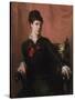 Portrait of Frances Sherborne Ridley Watts (Oil on Canvas)-John Singer Sargent-Stretched Canvas