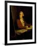 Portrait of Francesco Bartolozzi (1727-1815), Ca 1795-Domenico Pellegrini-Framed Giclee Print