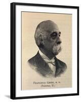 Portrait of Francesco Crispi-null-Framed Giclee Print