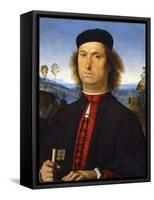 Portrait of Francesco Delle Opere, 1494-Perugino-Framed Stretched Canvas