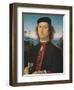 Portrait of Francesco delle Opere-Pietro Perugino-Framed Giclee Print