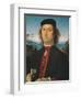 Portrait of Francesco delle Opere-Pietro Perugino-Framed Giclee Print