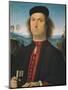 Portrait of Francesco delle Opere-Pietro Perugino-Mounted Giclee Print