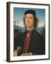 Portrait of Francesco delle Opere-Pietro Perugino-Framed Giclee Print